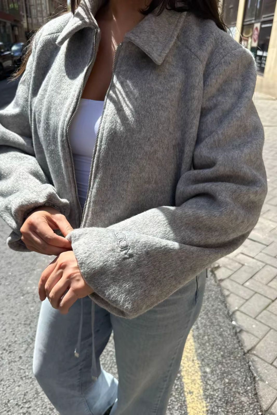 Wool Blend Soft Shell Jacket