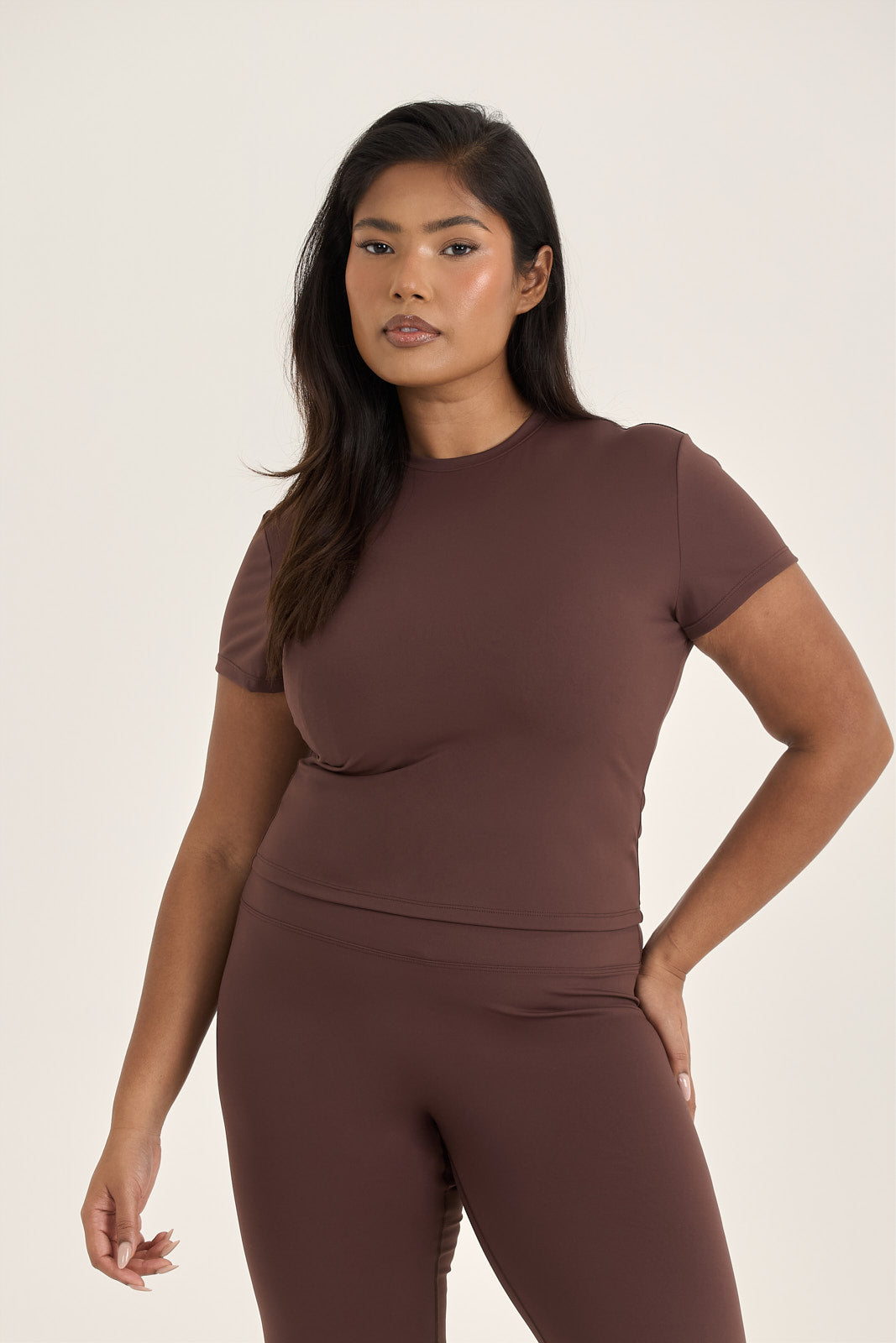 Day Flow Longline Short Sleeve Top