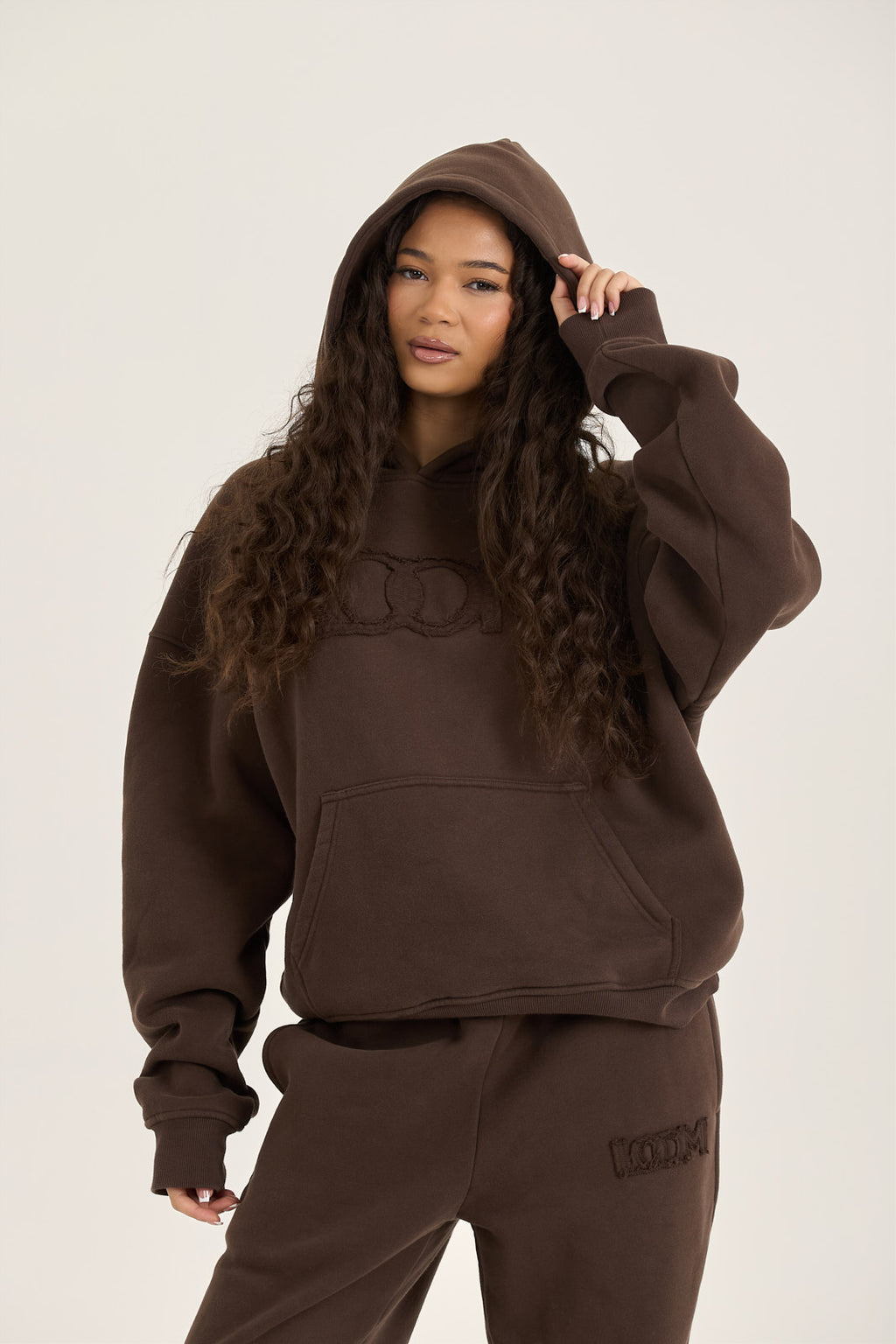 LOOM Applique Washed Oversized Hoodie