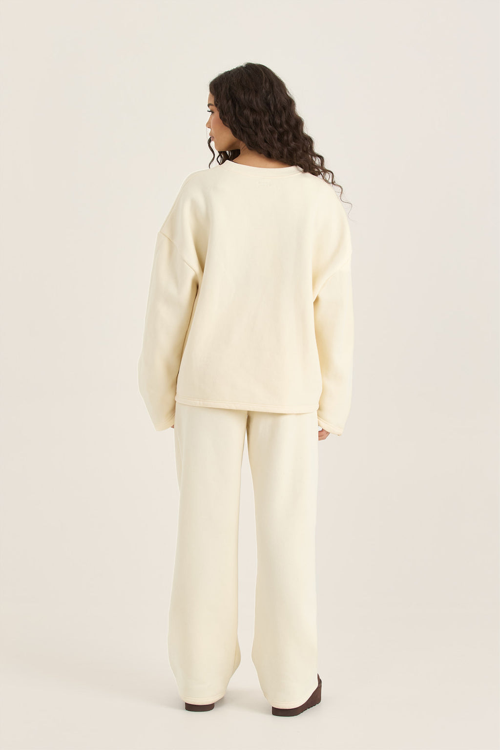 LOOM Ruched Sleeve Detail Sweat Shirt