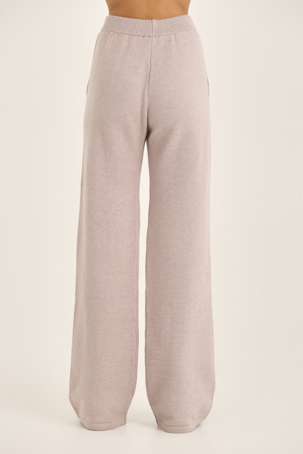 LOOM Soft Knit Straight Leg Trousers