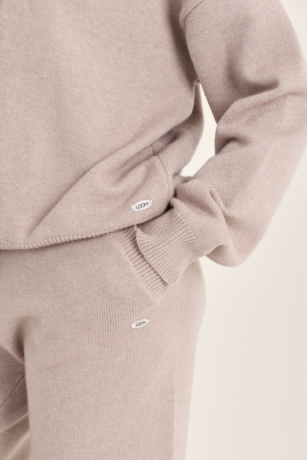 LOOM Soft Knit Straight Leg Trousers