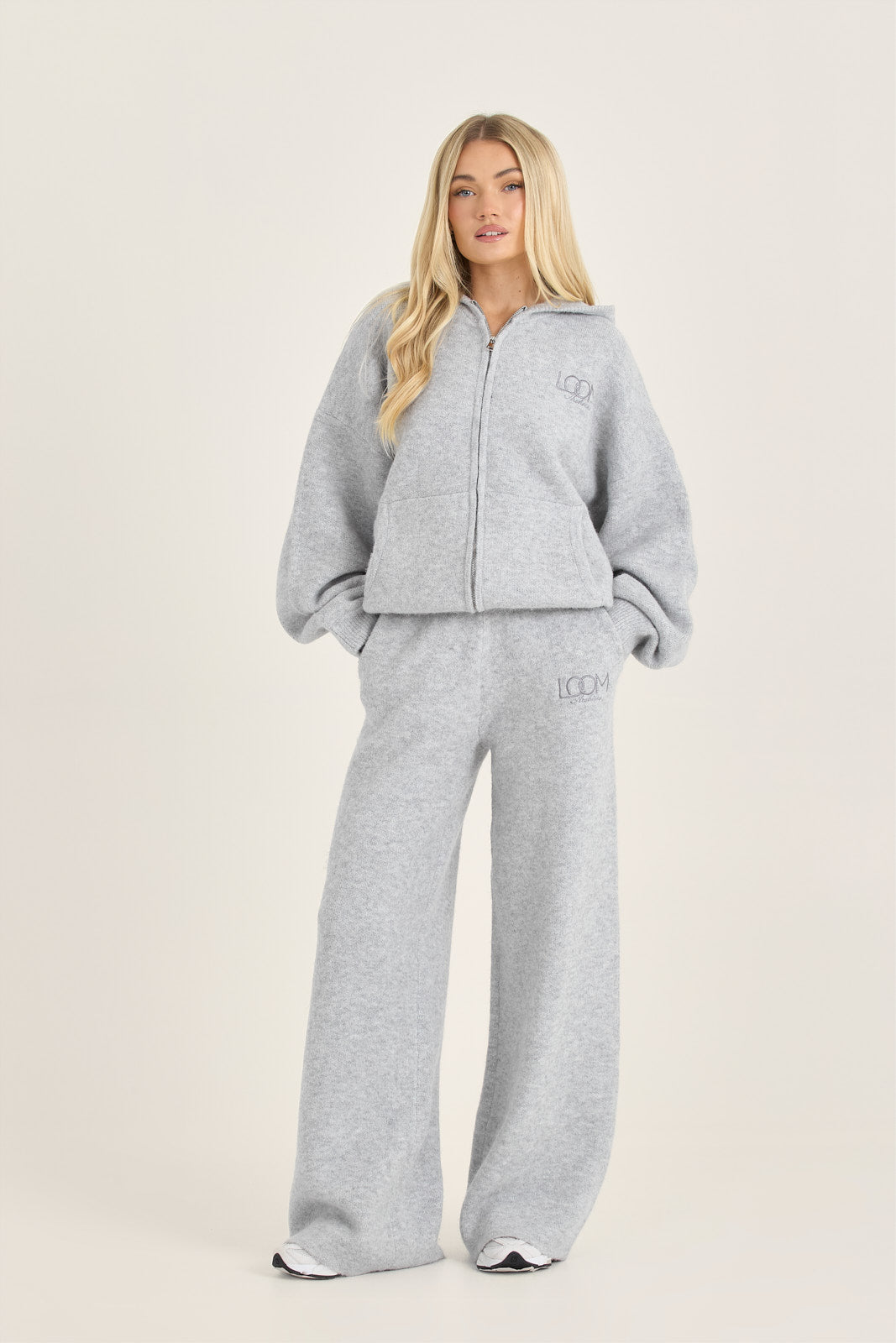 LOOM Knit Zip Through Hoodie