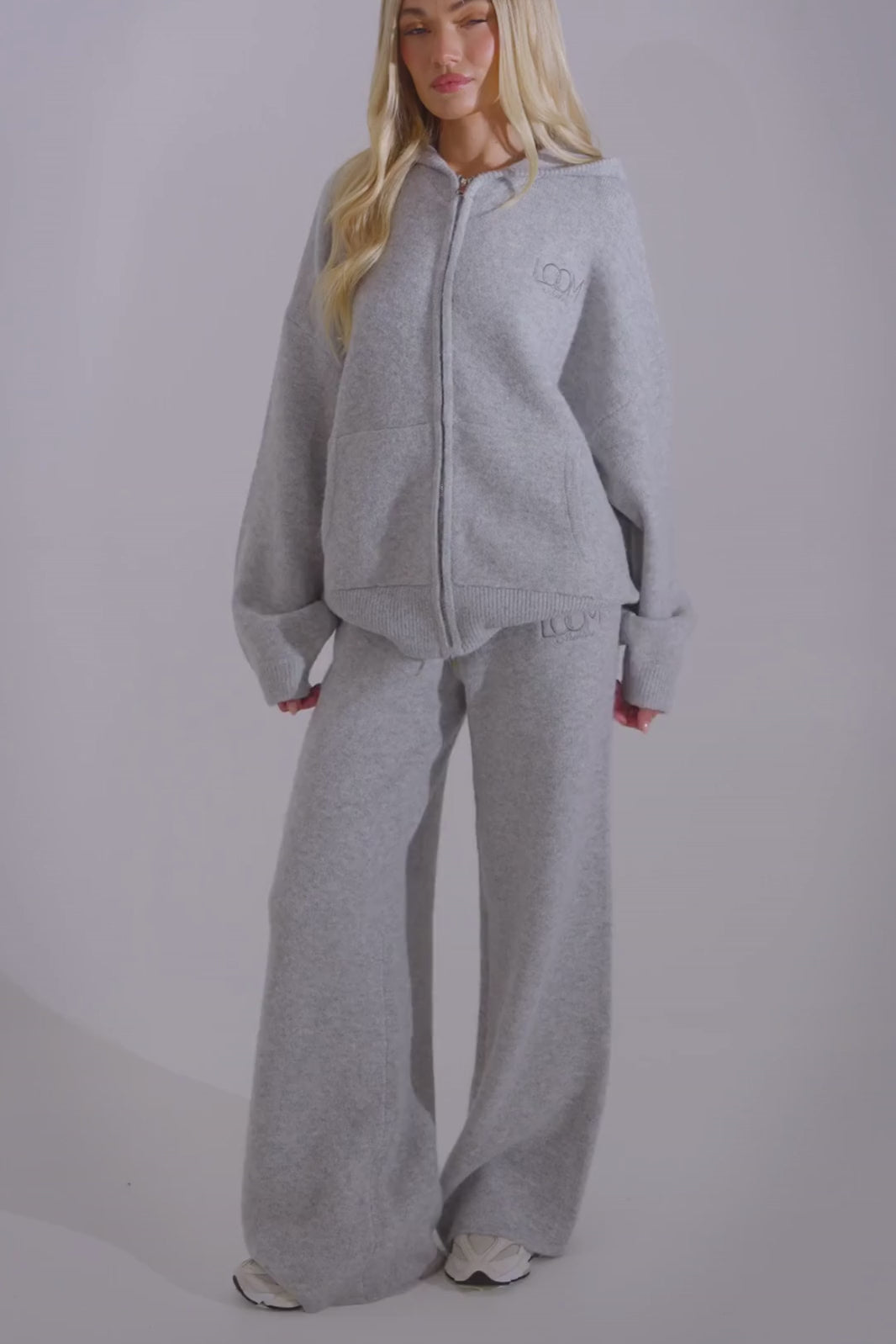 LOOM Knit Zip Through Hoodie